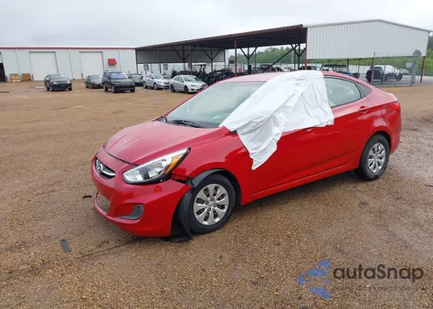 2016 Hyundai Accent Se z USA, uszkodzony, nr VIN KMHCT4AE3GU062304